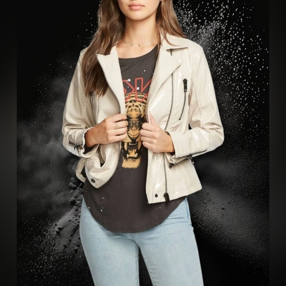 Free People/Chaser Moto Jacket. Size L. NWT - Picture 2 of 12